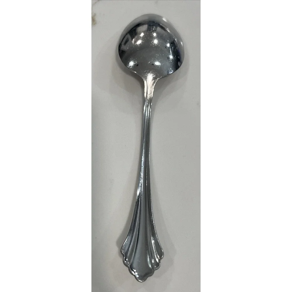 Vintage Oneida BANCROFT 18/8 Stainless Flatware Silverware Serving Spoon Replace